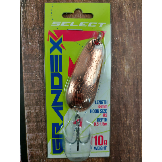 Блешня Select Grandex 10.0g 63mm #03, Вага блешні: 10г, Колір блешні: 03, фото , изображение 2