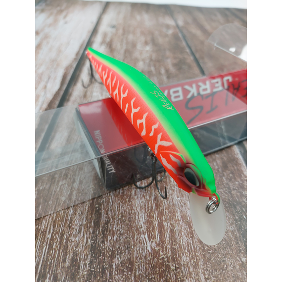 Воблер DUO Realis Jerkbait 130SP 130mm 22.0g ACC3338 Dragon Fruit Tiger, Розмір/Вага: 130mm/22g, Колір воблера: ACC3338 Dragon Fruit Tiger, фото , изображение 6