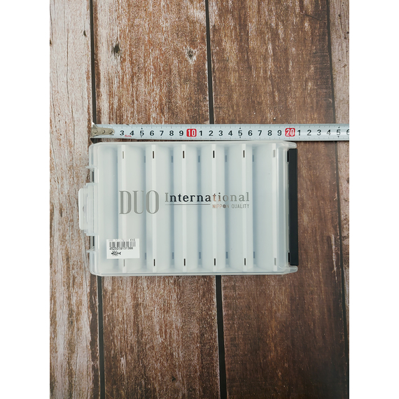 Коробка DUO Reversible Lure Case 120 White/Silver Logo, фото , изображение 3