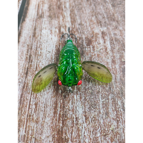 Воблер цикада Savage Gear 3D Cicada F 33mm 3.5g Green, Розмір/Вага: 33мм/3.5г, Колір воблера: Green, фото , изображение 6