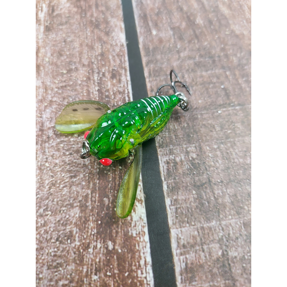 Воблер цикада Savage Gear 3D Cicada F 33mm 3.5g Green, Розмір/Вага: 33мм/3.5г, Колір воблера: Green, фото , изображение 8