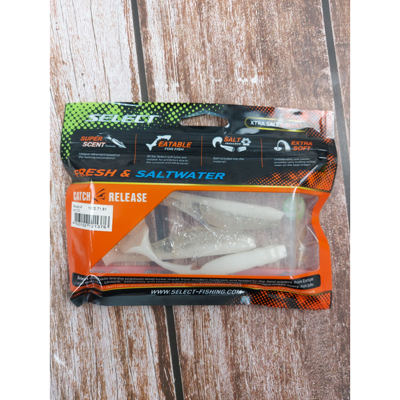 Силикон Select Boozer 4" #313 (3 шт/уп), Длина силикона: 4.0" (10.16 см), Расцветка силикона: 313, фото , изображение 4