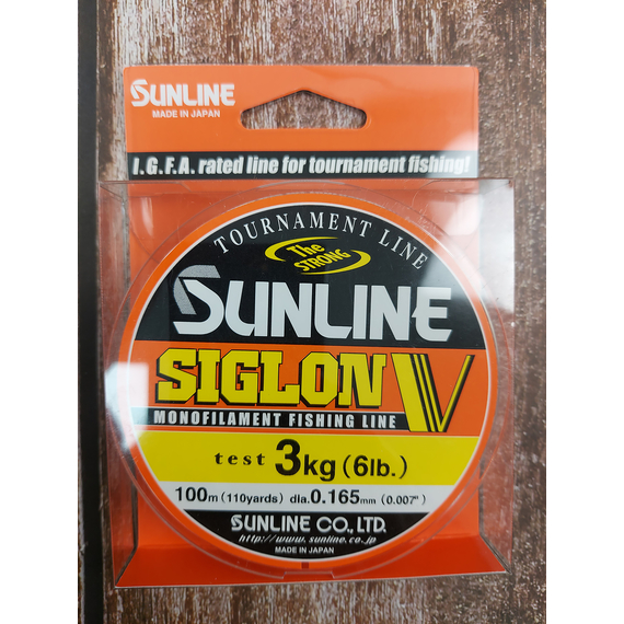 Жилка Sunline Siglon V 100м #1.0/0.165мм 3кг, Діаметр: 0.165, Розмотування: 100m, фото , изображение 2