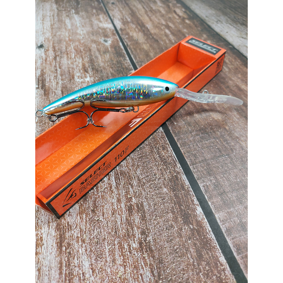 Воблер Select Basher 110F 110mm 23.0g #34 (max 6.0m), Розмір/Вага: 110mm/23g, Колір воблера: col.34, фото , изображение 6