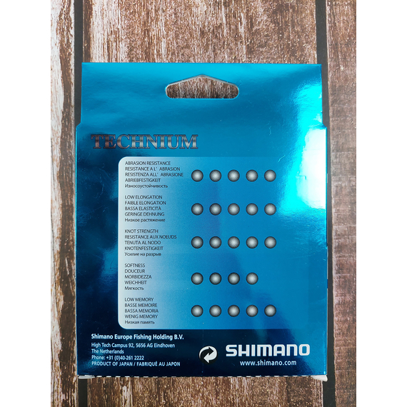 Леска SHIMANO TECHNIUM 200m 0.305mm 8.5kg (TEC20030), Диаметр: 0.305mm, Размотка: 200m, фото , изображение 4