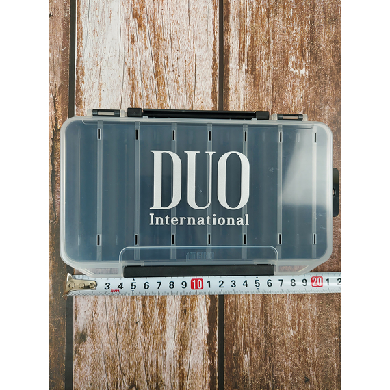 Коробка DUO Reversible Lure Case 100 Pearl Black/Clear (193x100x30 мм), фото , изображение 3
