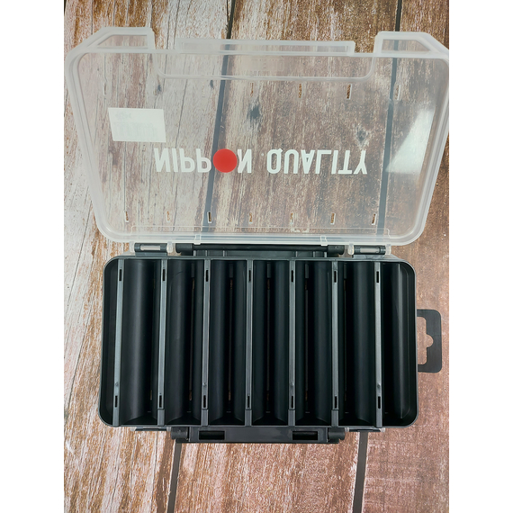 Коробка DUO Reversible Lure Case 100 Pearl Black/Clear (193x100x30 мм), фото , изображение 6