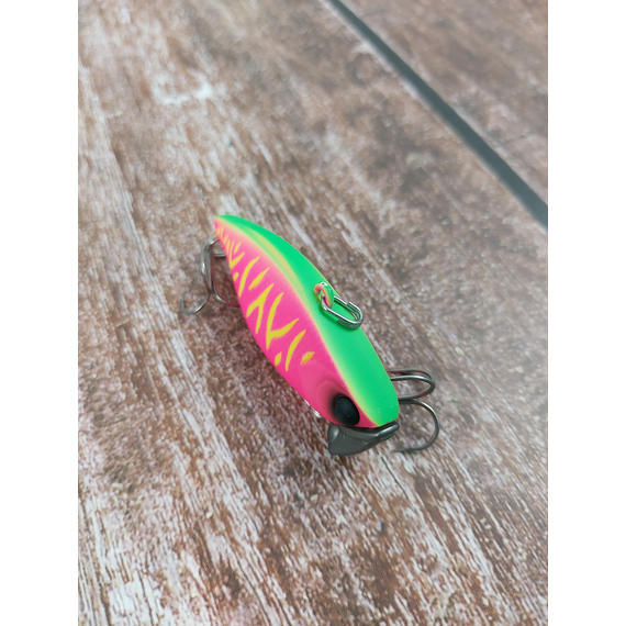 Воблер Jackall TN50 Trigon 52mm 11.2g Dragon Fruit Mat Tiger, Размер/Вес: 52мм/11.2г, Цвет воблера: Dragon Fruit Mat Tiger, фото , изображение 7