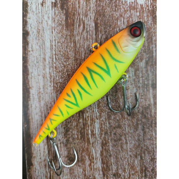 Воблер Jackall TN70 70mm 18.0g Tropical Mat Tiger, Размер/Вес: 80мм/12.0г, Цвет воблера: Tropical Mat Tiger, фото , изображение 4