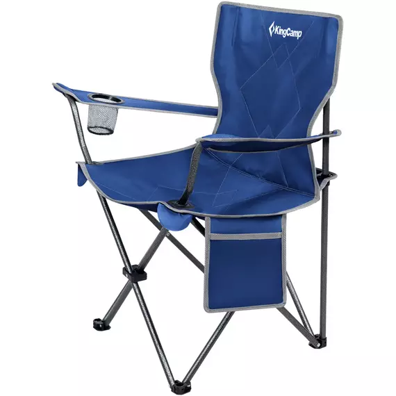 Крісло KingCamp Lotus, колір:cyan, Выберите цвет: Cyan, Рекомендуем нагрузку: 120 кг, фото 