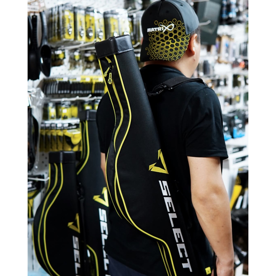 Жорсткий чохол для вудилища з котушкою Select Semi Hard Rod & Reel Case 130cm, колір:чорний, Розміри чохла: 130 см, фото , изображение 12