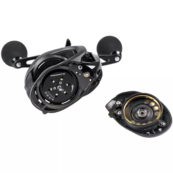 Котушка Favorite X1 BC 200NHDD1L (2025), підшип.11+1, швидкість: 6.4:1, Размер шпули: 200S, фото , изображение 7