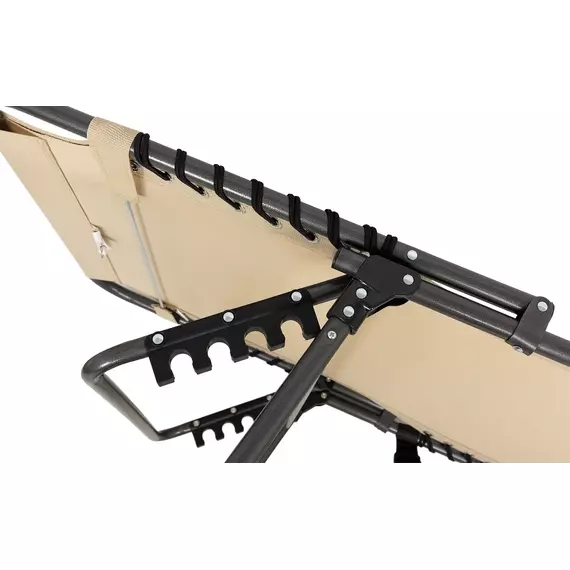 Ліжко раскл. KingCamp Bavaria, колір:khaki, Выберите цвет: Khaki, фото , изображение 6