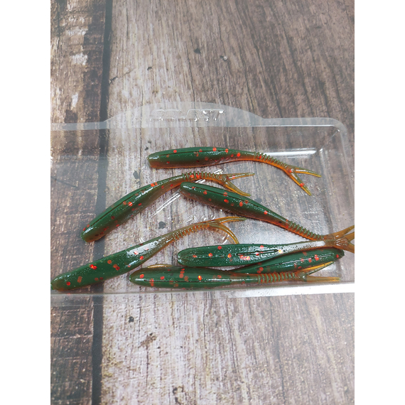 Силікон Select Victim V-Tail 2.5" #085 (7 шт / уп), Довжина силікону: 2.5" (6.1 см), Колір силікону: 085, фото , изображение 5