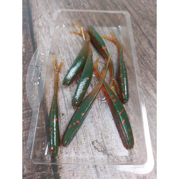 Силікон Select Victim V-Tail 2.5" #085 (7 шт / уп), Довжина силікону: 2.5" (6.1 см), Колір силікону: 085, фото , изображение 6