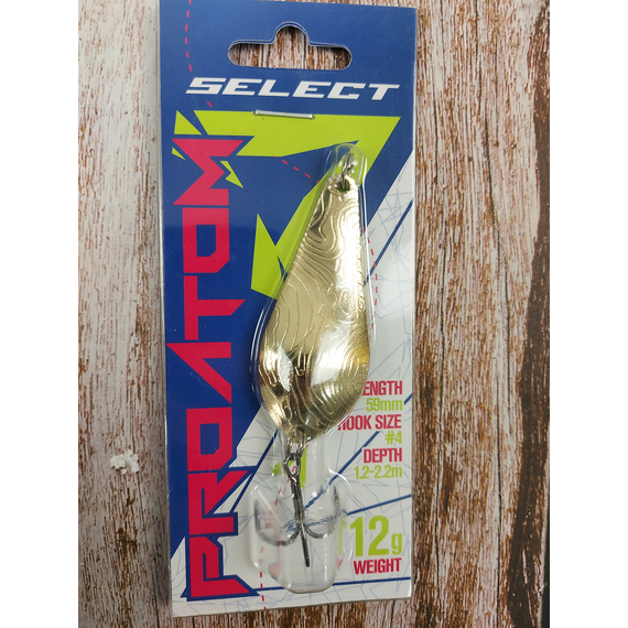 Блешня Select ProAtom 12.0g 59mm #02, Вага блешні: 12г, Колір блешні: 02, фото , изображение 3