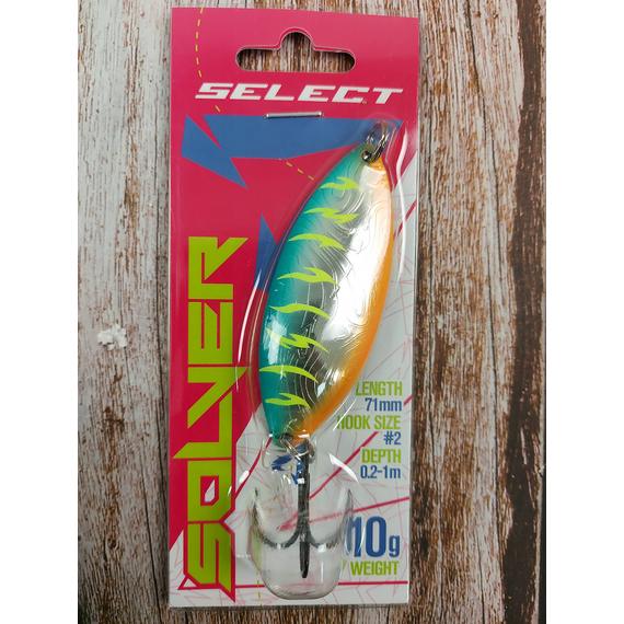 Блешня Select Solver 10.0g 71mm #15, Вес: 10г, Цвет блесны: 15, фото , изображение 3