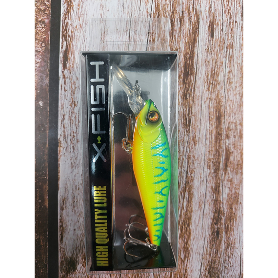 Воблер X-Fish Robber 80F 80mm 9.5g #120 (0.5-1.0m), Размер/Вес: 80mm/9.5g, Цвет воблера: 120, фото , изображение 3