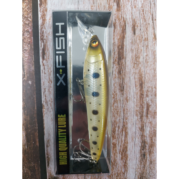 Воблер X-Fish Slim 100F 100mm 16.5g #081 (0.8-1.2m), Розмір/Вага: 100mm/16.5g, Колір воблера: 081, фото , изображение 3