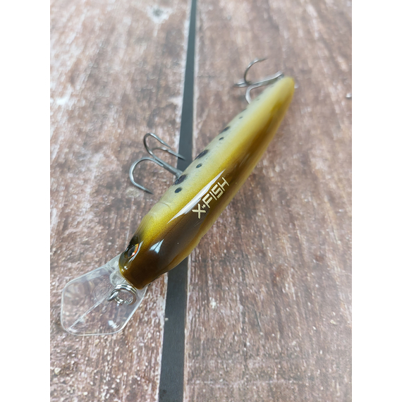 Воблер X-Fish Slim 100F 100mm 16.5g #081 (0.8-1.2m), Розмір/Вага: 100mm/16.5g, Колір воблера: 081, фото , изображение 5