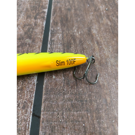 Воблер X-Fish Slim 100F 100mm 16.5g #098 (0.8-1.2m), Размер/Вес: 100mm/16.5g, Цвет воблера: 098, фото , изображение 6