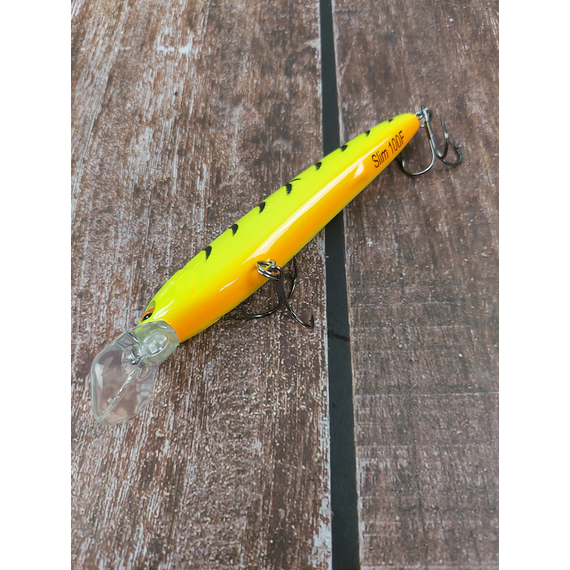 Воблер X-Fish Slim 100F 100mm 16.5g #098 (0.8-1.2m), Размер/Вес: 100mm/16.5g, Цвет воблера: 098, фото , изображение 7