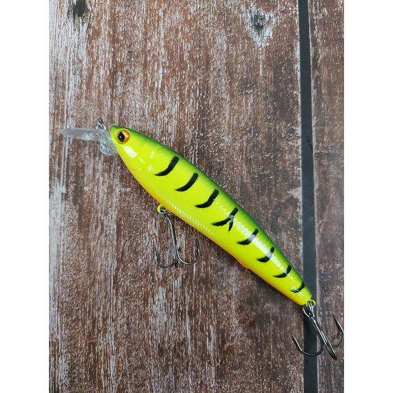 Воблер X-Fish Slim 100F 100mm 16.5g #098 (0.8-1.2m), Размер/Вес: 100mm/16.5g, Цвет воблера: 098, фото , изображение 9