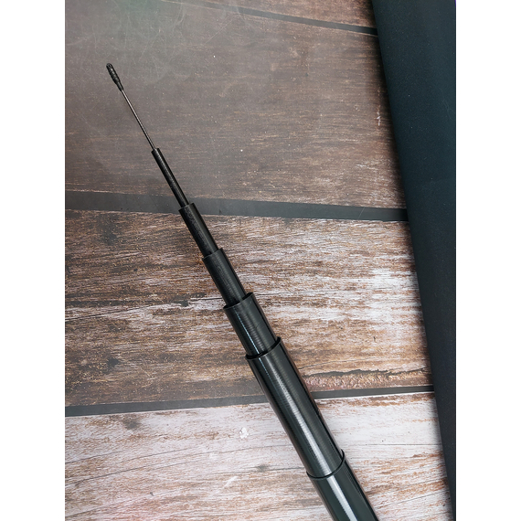 Махове вудилище Brain Scout SE Pole 7m, тест 20-40g (телескопічне, без кілець, з конектором) + чохол, Довжина: 7m, Тип вудлища: без кілець (махове), фото , изображение 9