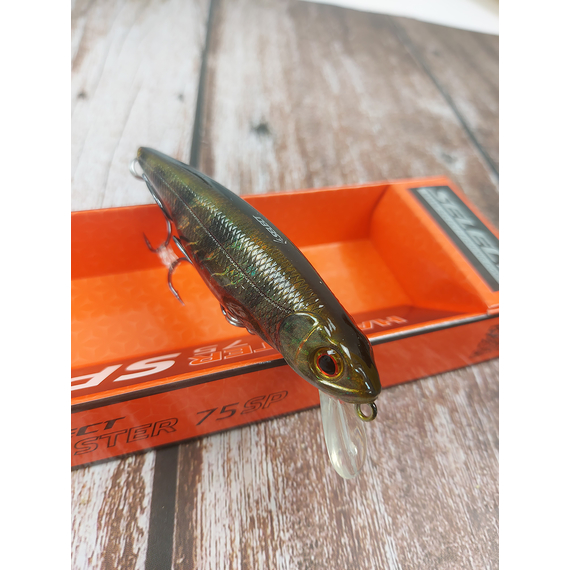 Воблер Select Hamster 75SP 75mm 10.4g S49 (0.8-1.0m), Размер/Вес: 75mm/10g, Цвет воблера: S49, фото , изображение 4