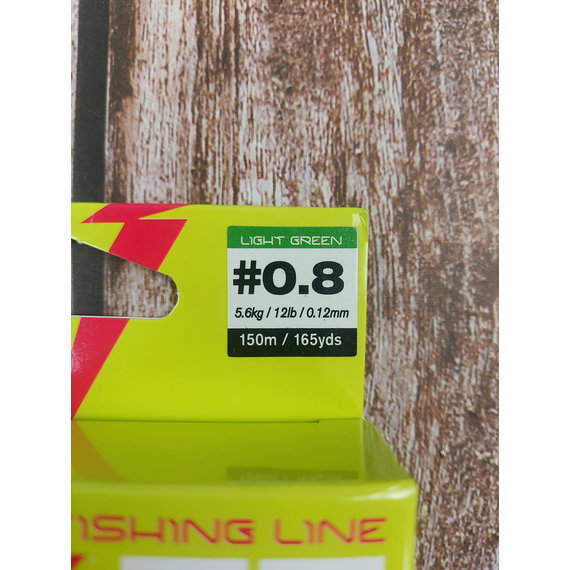 Шнур Select Basic PE 150m (салат.) 0.12mm 12lb/5.6kg, Диаметр: 0.12mm, Размотка: 150m, Выберите цвет: салатовый, фото , изображение 4