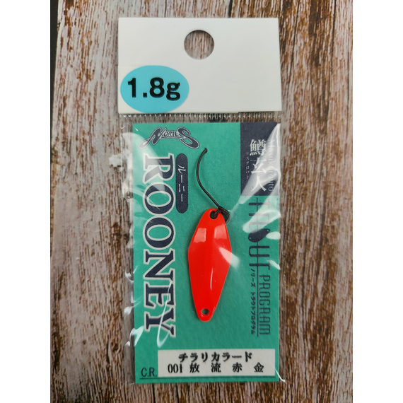 Блешня Nories Masukurouto Rooney 1.8g #001, Вага блешні: 1.8г, Колір блешні: 001, фото , изображение 2