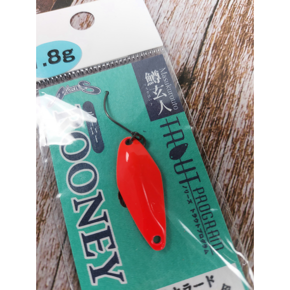 Блешня Nories Masukurouto Rooney 1.8g #001, Вага блешні: 1.8г, Колір блешні: 001, фото , изображение 3