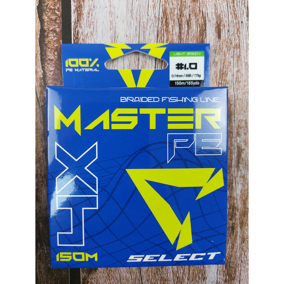 Шнур Select Master PE 150m (салат.) 0.14мм 17кг, Діаметр: 0.14mm, Розмотування: 150m, Колір: салатовый, фото , изображение 6