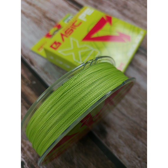 Шнур риболовний Select Basic PE 150m, 0.26mm, 45Lb/20.8kg, колір: салатовий, Діаметр: 0.26mm, Розмотування: 150m, Колір: салатовий, фото , изображение 4