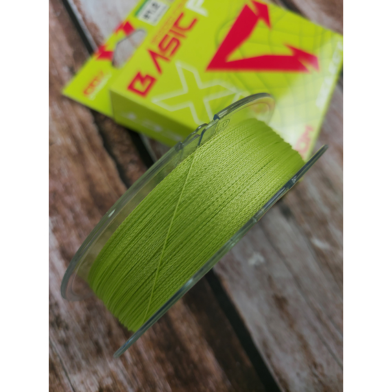 Шнур риболовний Select Basic PE 100m, 0.16mm, 18Lb/8.3kg, колір: салатовий, Діаметр: 0.16mm, Розмотування: 100m, Колір: салатовий, фото , изображение 4