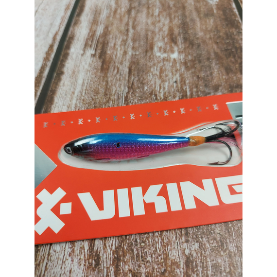 Бокоплав Viking Fishing Bobby 63mm 27.0g #01 Blue Glam, Розмір/Вага: 63мм/27г, Колір бокоплаву: #01 Blue Glam, фото , изображение 4