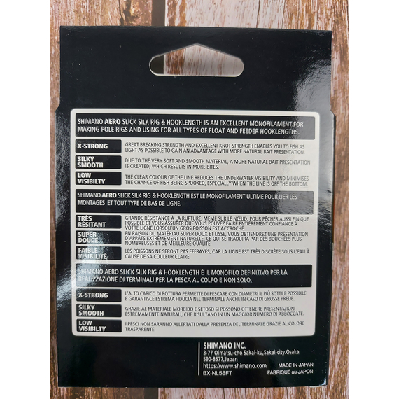 Жилка Shimano Aero Slick Silk Rig/Hooklength 100m 0.133mm 1.69kg, Діаметр: 0.133, фото , изображение 6