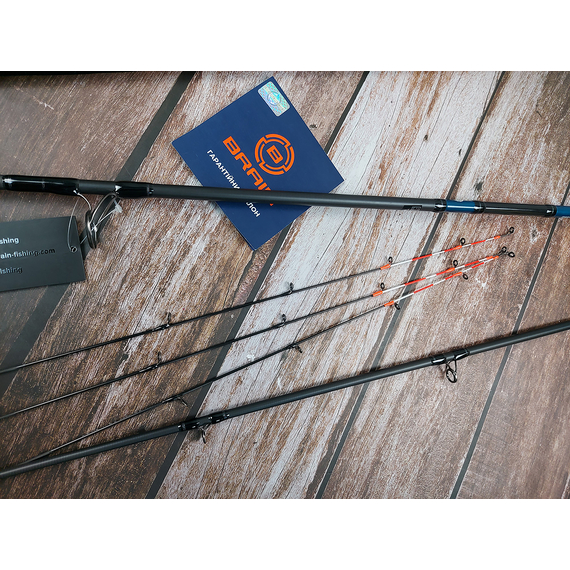 Фідер Brain Scout 3.00м / до 60г / EVA руків’я — легкий фідер для стоячої води, Модель: 3.0m 60g, фото , изображение 11