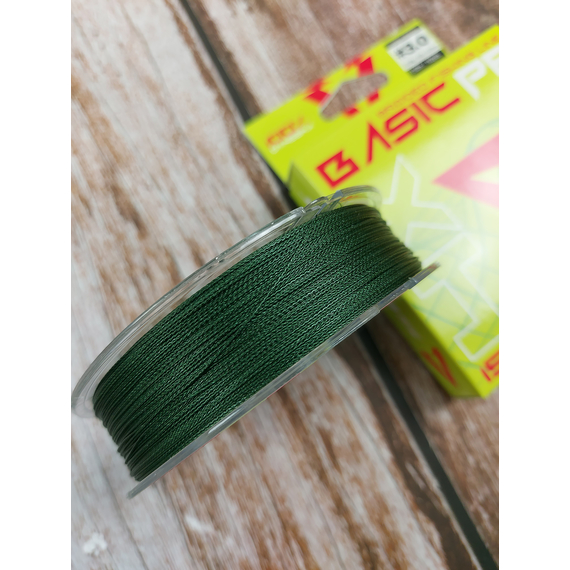 Шнур риболовний Select Basic PE 150m, 0.26mm, 45Lb/20.8kg, колір: темно-зелений, Діаметр: 0.26mm, Розмотування: 150m, Колір: темно-зелений, фото , изображение 3