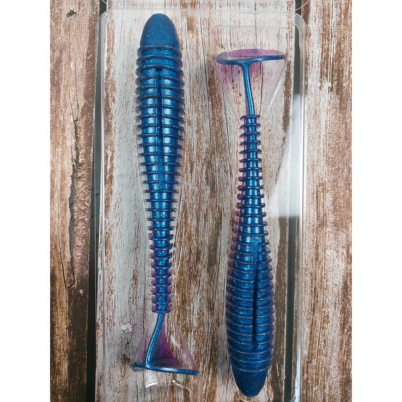 Силикон Keitech Swing Impact FAT 7.8" (2 шт/уп) цвет: ea#14 clear morning dawn, Длина силикона: 7.8" (19.8 см), Расцветка силикона: ea#14 clear morning dawn, фото , изображение 5