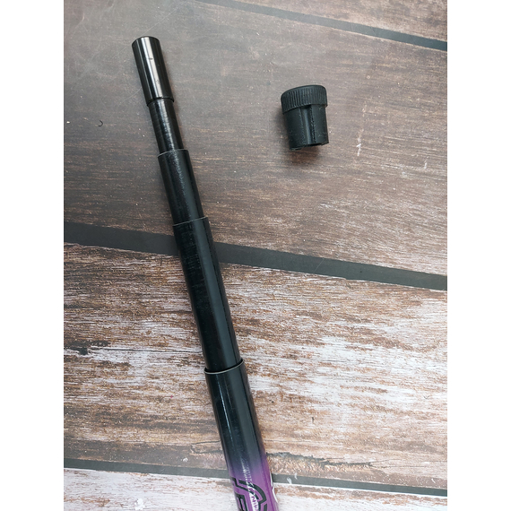 Ручка для підсака Brain Apex Traveller 2.2м — компактна, телескопічна, з різьбовим кріпленням, Довжина ручки: 2.2m, фото , изображение 3