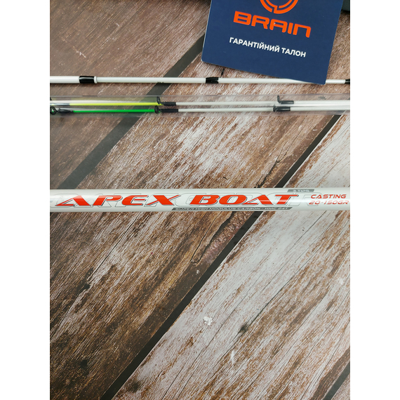 Фідер Brain Apex Boat 2.40m max 150g (3 вершинки), Модель: 2.40m max 150g, фото , изображение 8