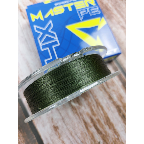 Шнур Select Master PE 100m (темн.-зел.) 0.16мм 19кг, Диаметр: 0.16mm, Размотка: 100m, Выберите цвет: темно-зеленый, фото , изображение 9