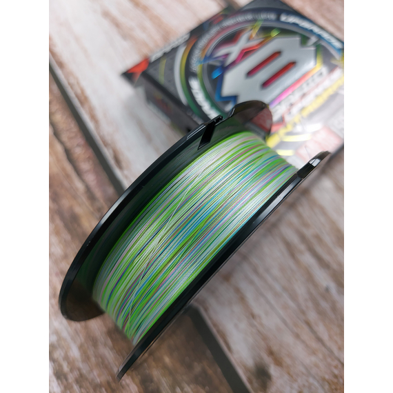 Шнур YGK X-Braid Upgrade X8 Pentagram 150m #1.0/0.165mm 22lb/10.0kg, Діаметр: #1.0/0.165mm, Розмотування: 150m, фото , изображение 6