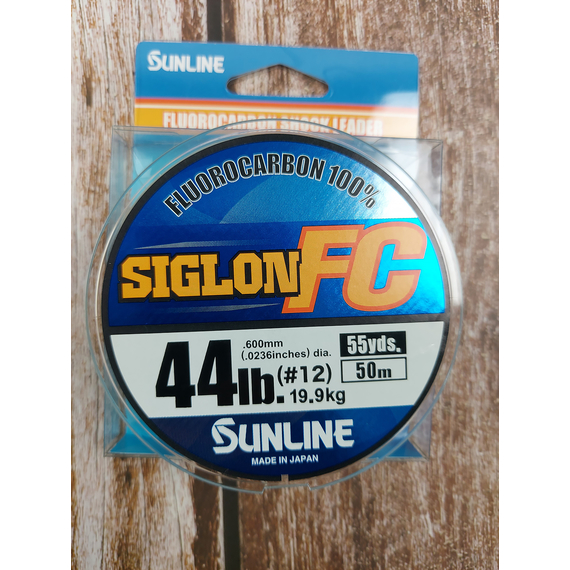 Флюорокарбон Sunline Siglon FC 50m 0.600mm 19.9kg повідцевий, Діаметр: 0.600, фото , изображение 4