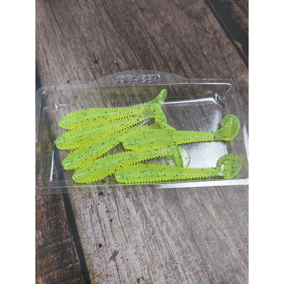 Силікон Select Fatfish 2.4" col.072 (6 шт/упак), Довжина силікону: 2.4" (6.1 см), Колір силікону: 072, фото , изображение 7