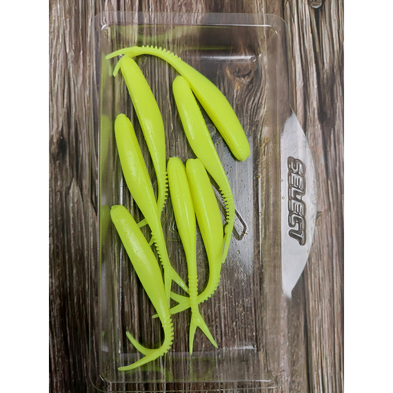 Силікон Select Victim V-Tail 2.5" #045 (7 шт / уп), Довжина силікону: 2.5" (6.1 см), Колір силікону: 045, фото , изображение 5