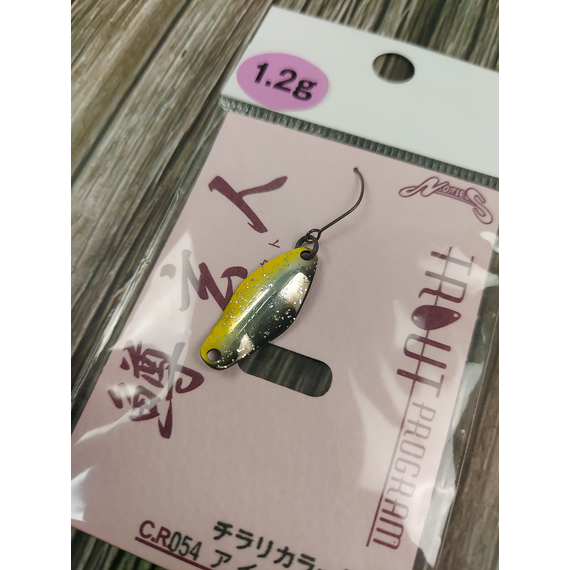 Блешня Nories Masukurouto 23mm 1.2g #054, Вага блешні: 1.2г, Колір блешні: 054, фото , изображение 3