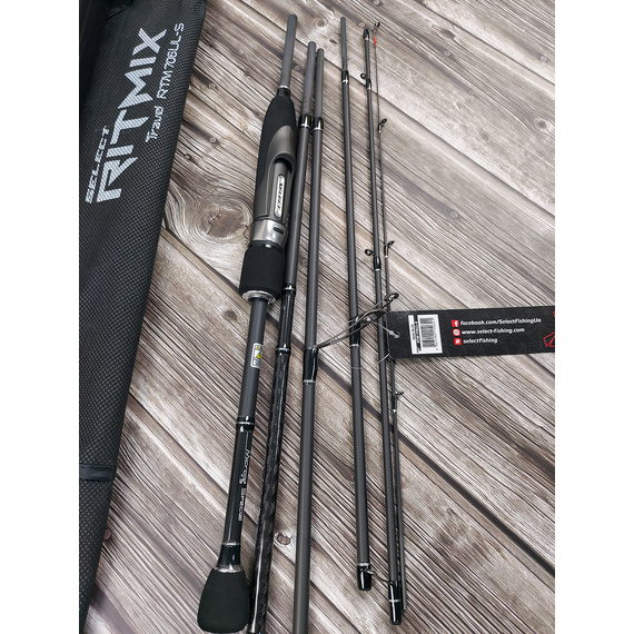 Спіннінг Select Ritmix Travel 706UL-S 2.13m 1-7g Ex.Fast (6 част.), Модель: 2.13m 1-7g, фото , изображение 11