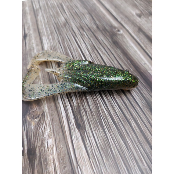 Силікон Keitech Nosiy Flapper 3.5" (5 шт/упак), колір:469 green frog, фото , изображение 5